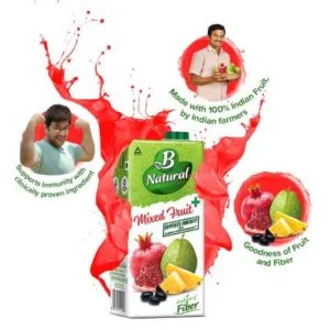 Best B Natural Mixed Fruit Juice in India