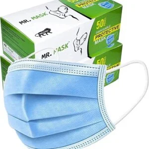 3 Layer Disposable Face Masks 100 Pack in India